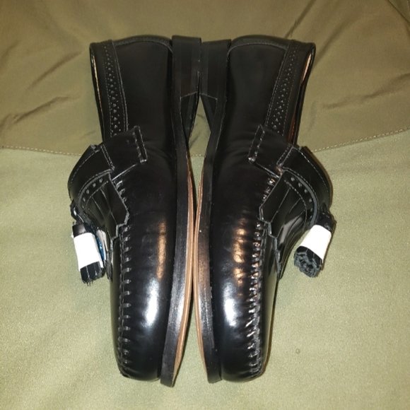 Bass Grammer Tasseled Men's Shoes Sz-8.5 Black - Picture 8 of 10